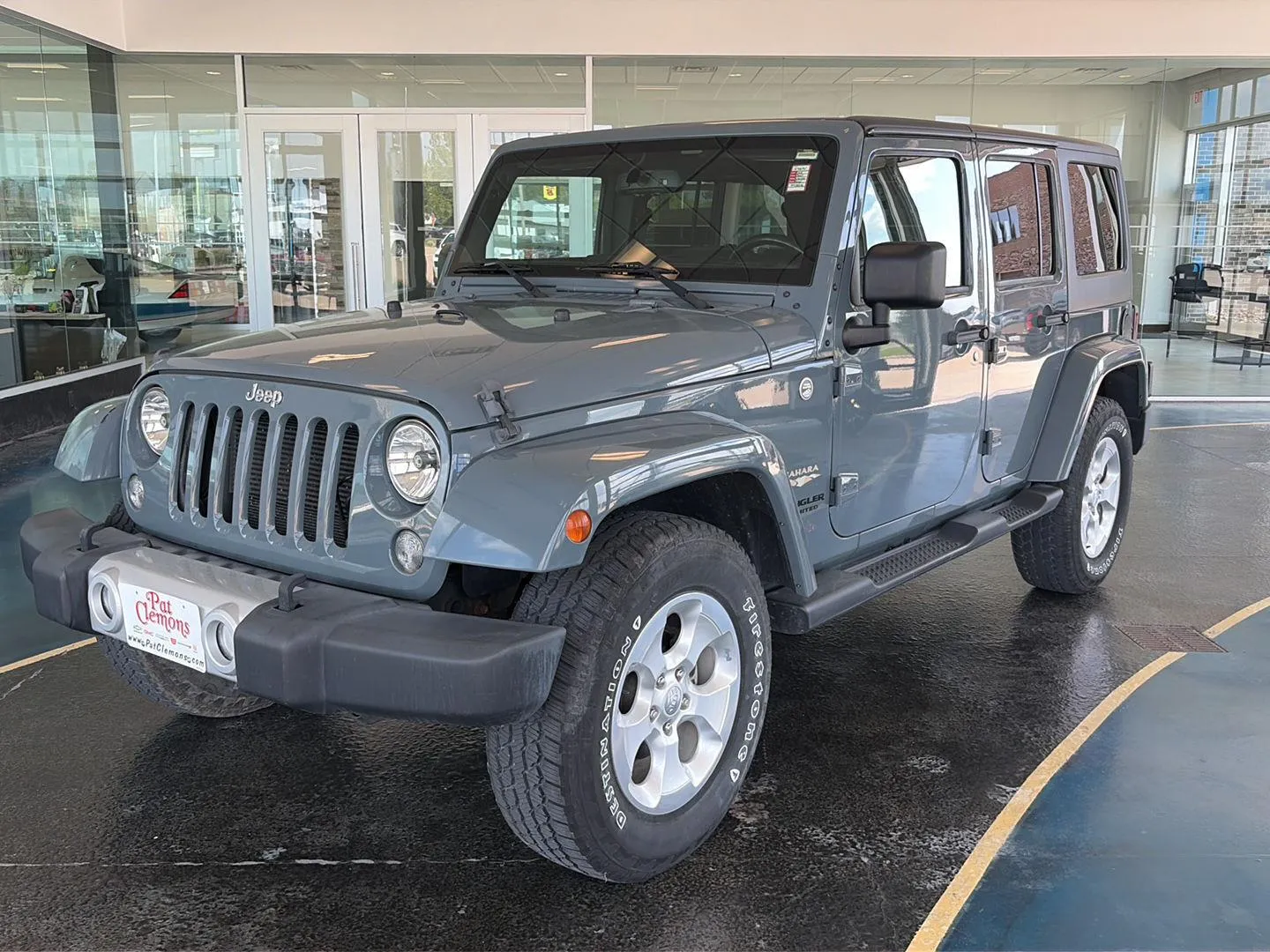 Gray 2015 Jeep Wrangler Unlimited Sahara for sale in Boone, IA