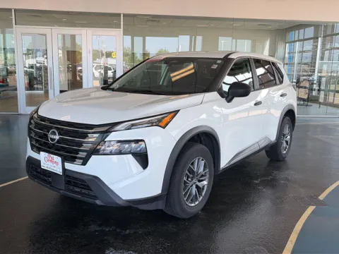 White 2024 Nissan Rogue S for sale in Boone, IA