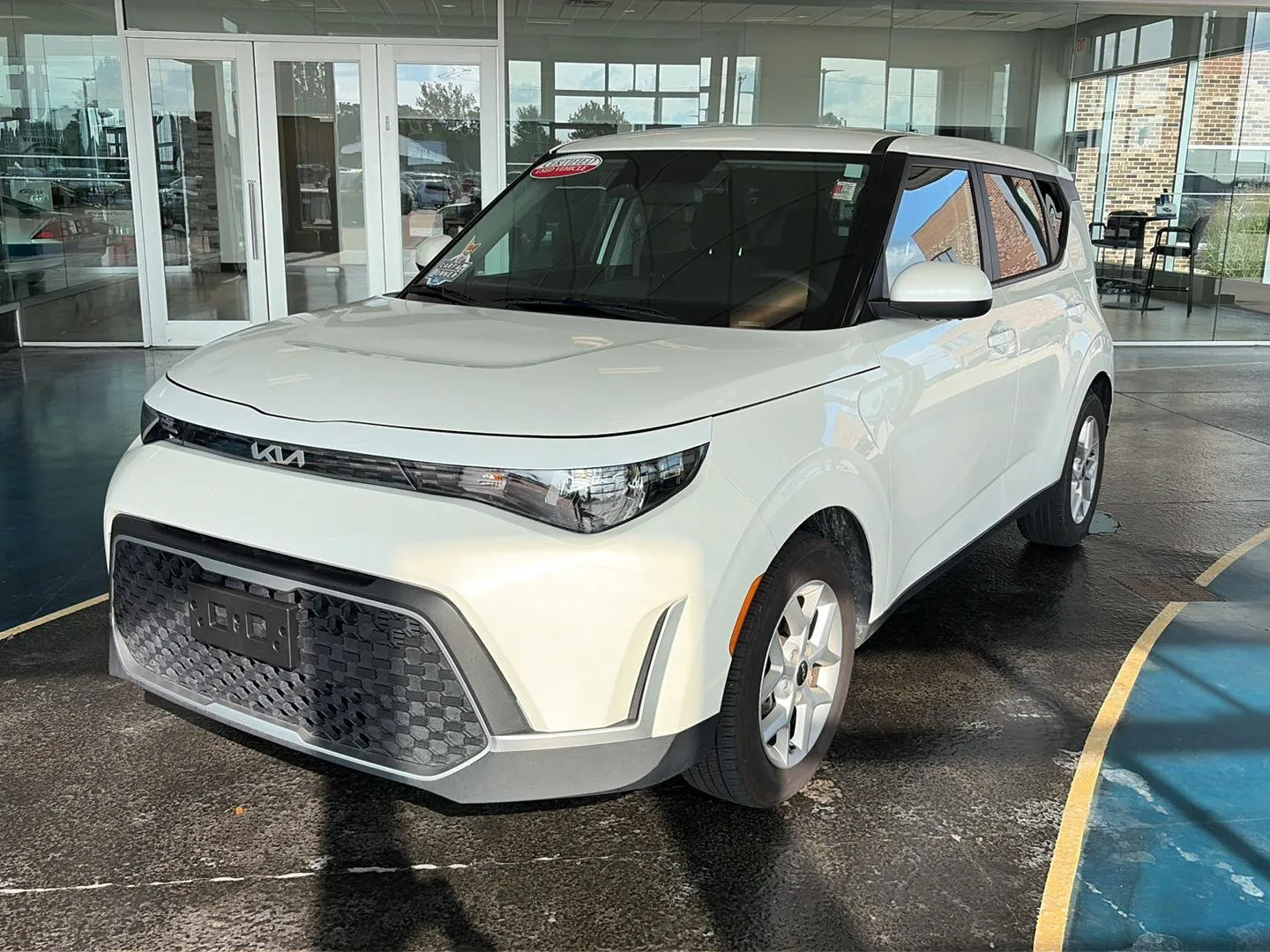 White 2024 Kia Soul LX for sale in Boone, IA