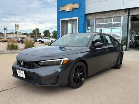 Gray 2025 Honda Civic Sedan Sport for sale in Boone, IA