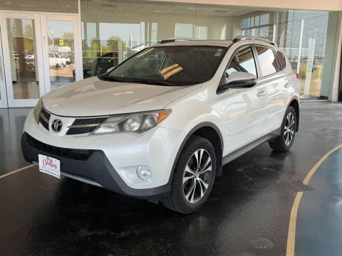 White 2015 Toyota RAV4 Limited for sale in Boone, IA