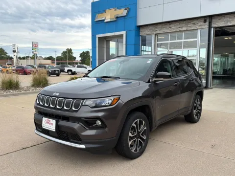Gray 2022 Jeep Compass Limited for sale in Boone, IA