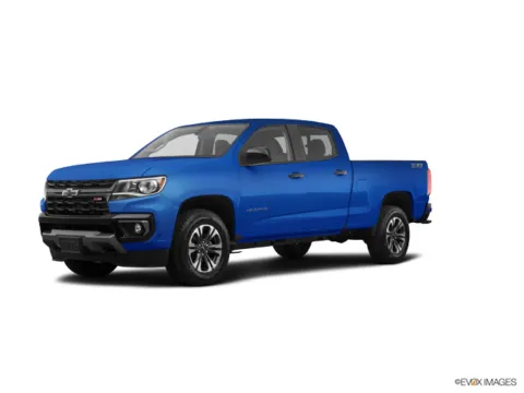 Blue 2021 Chevrolet Colorado 4WD Z71 for sale in Boone, IA