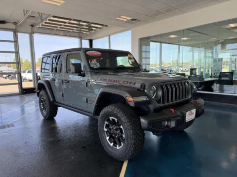 Gray 2025 Jeep Wrangler Rubicon for sale in Boone, IA