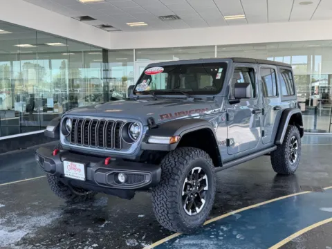 Gray 2025 Jeep Wrangler Rubicon for sale in Boone, IA