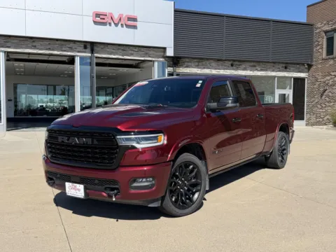 Red 2025 Ram 1500 Limited for sale in Boone, IA