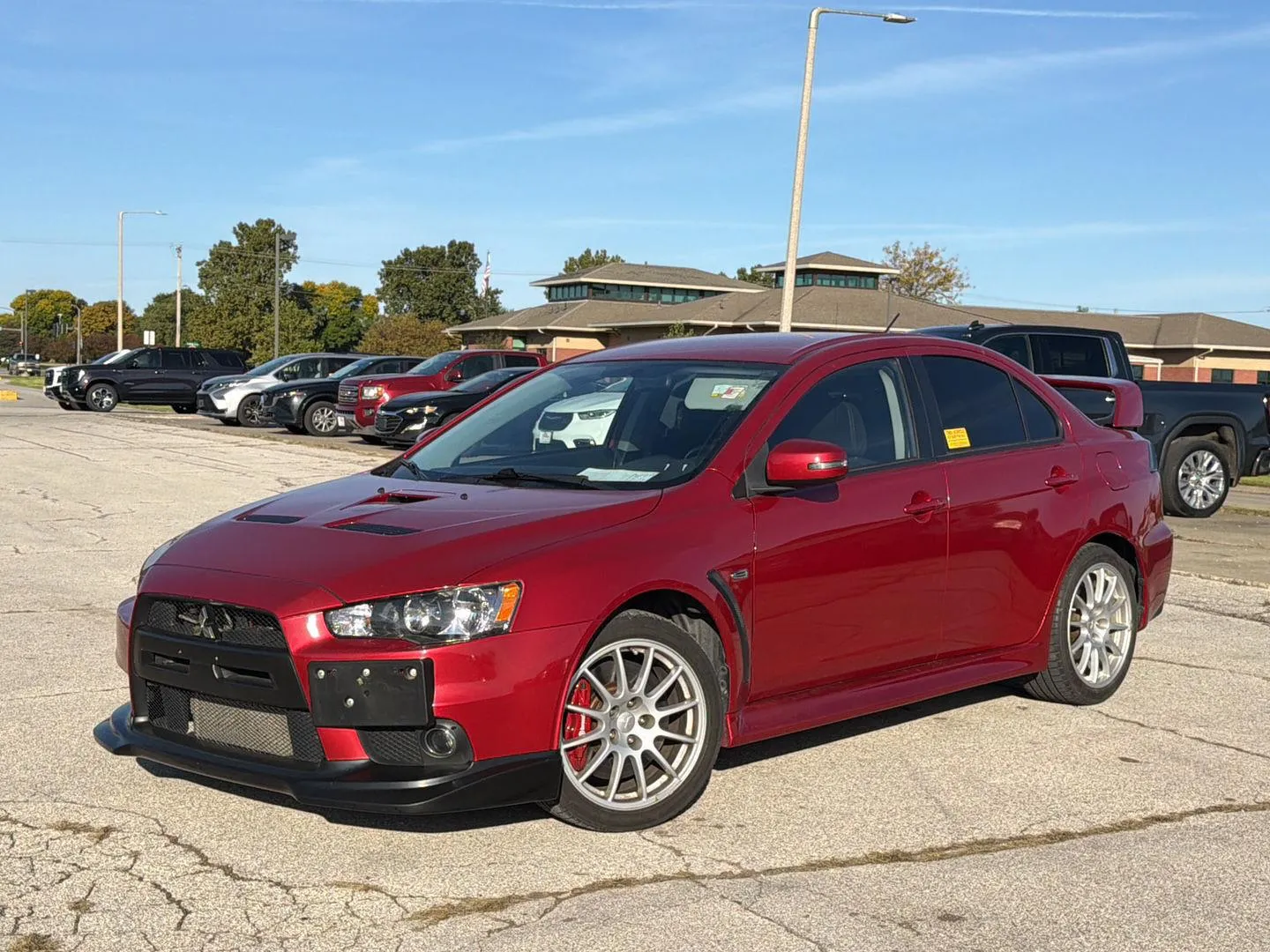 Red 2015 Mitsubishi Lancer Evolution GSR for sale in Boone, IA
