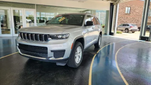 Silver 2023 Jeep Grand Cherokee L Laredo for sale in Boone, IA