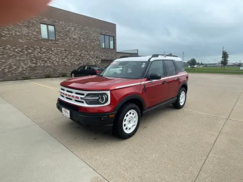Red 2024 Ford Bronco Sport Heritage for sale in Boone, IA