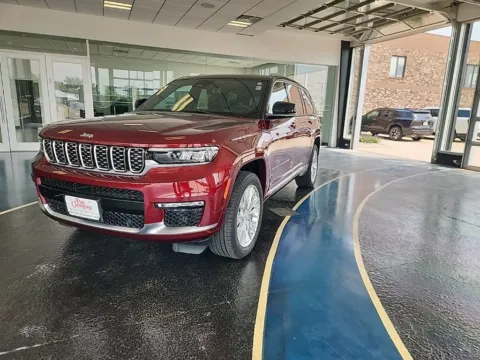 Red 2021 Jeep Grand Cherokee L Summit for sale in Boone, IA