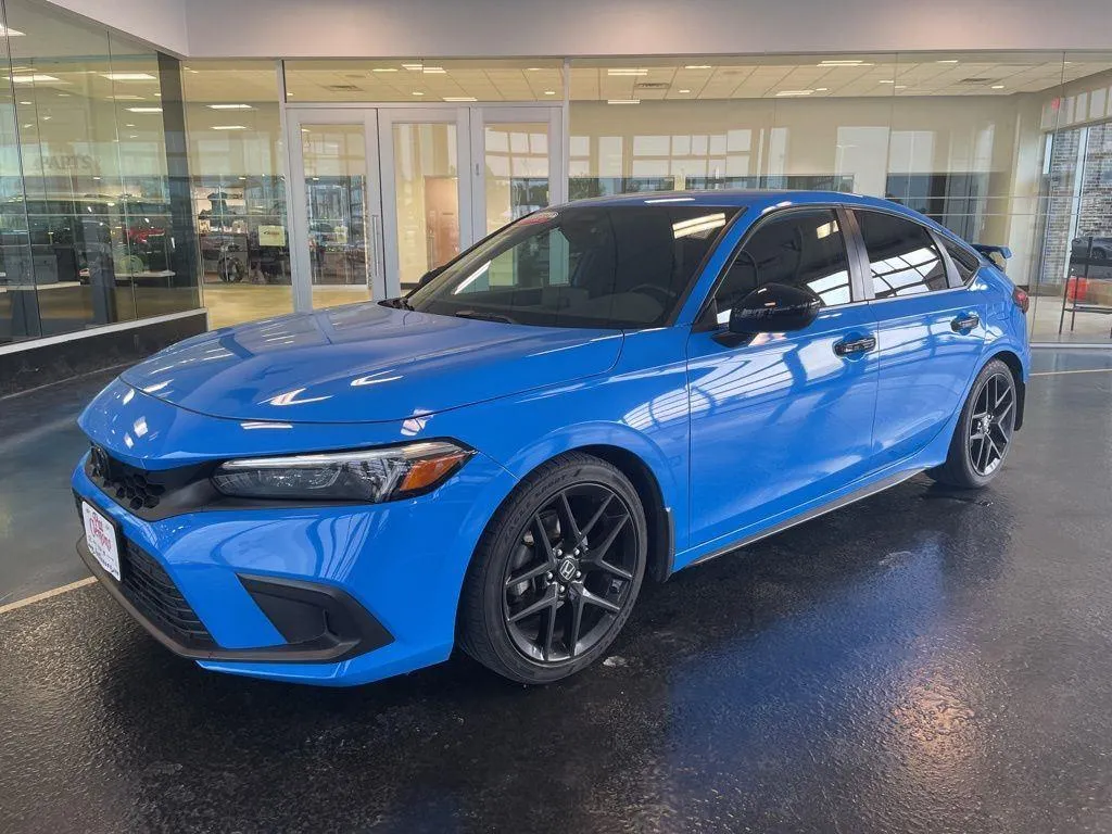 Blue 2022 Honda Civic Sport for sale in Boone, IA