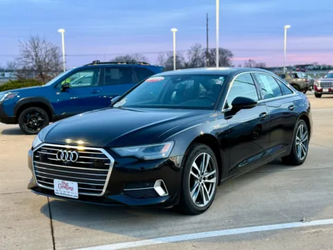 Black 2023 Audi A6 Sedan Premium for sale in Boone, IA