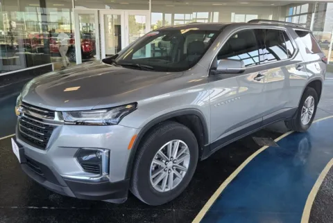 Gray 2023 Chevrolet Traverse LT Cloth for sale in Boone, IA