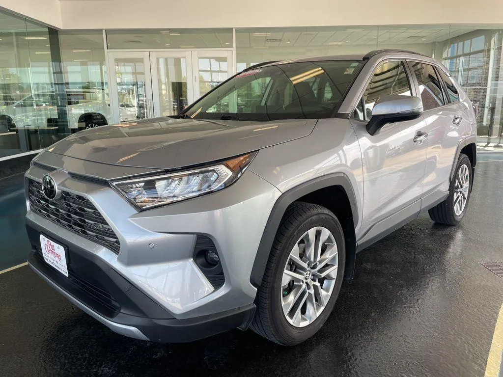 Silver 2020 Toyota RAV4 Limited for sale in Boone, IA
