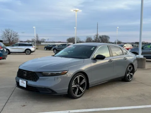 Gray 2023 Honda Accord Hybrid Sport for sale in Boone, IA