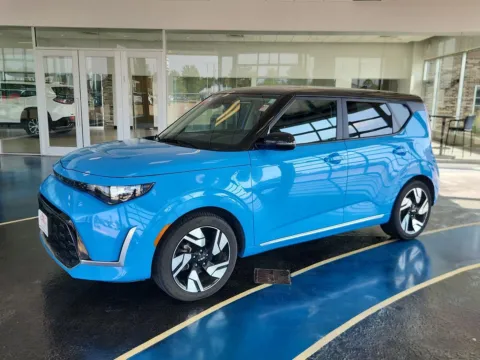 Blue 2023 Kia Soul GT-Line for sale in Boone, IA