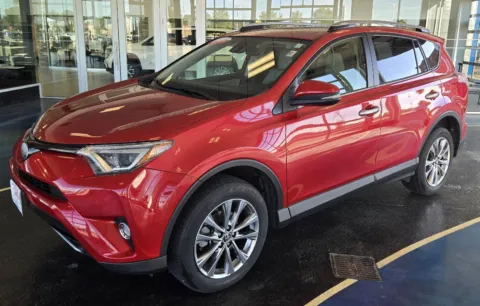 Gray 2017 Toyota RAV4 Platinum for sale in Boone, IA