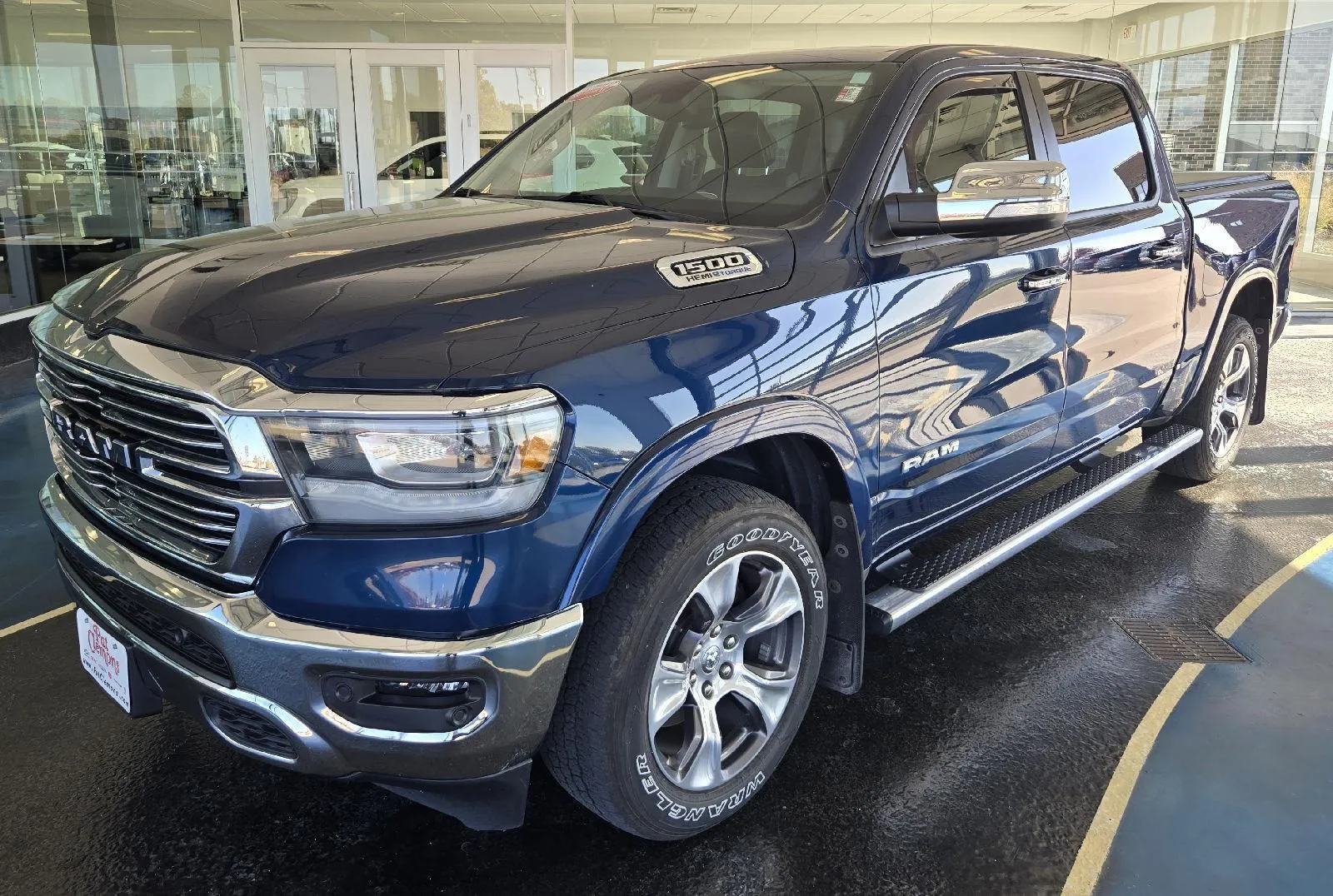 Blue 2022 Ram 1500 Laramie for sale in Boone, IA