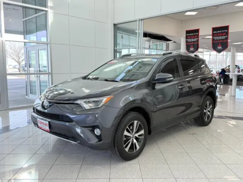 Gray 2017 Toyota RAV4 XLE for sale in Lincoln, NE