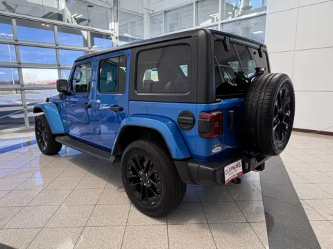 Another view of 2021 Jeep Wrangler 4xe Unlimited Sahara for sale in Lincoln, NE at Clemons Mitsubishi