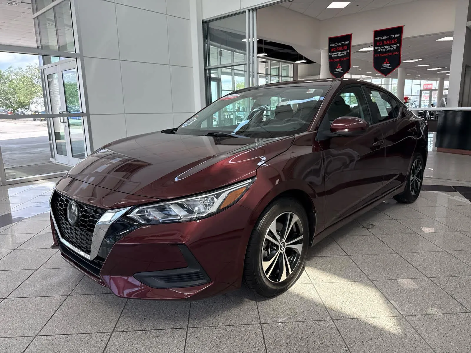 Red 2022 Nissan Sentra SV for sale in Lincoln, NE