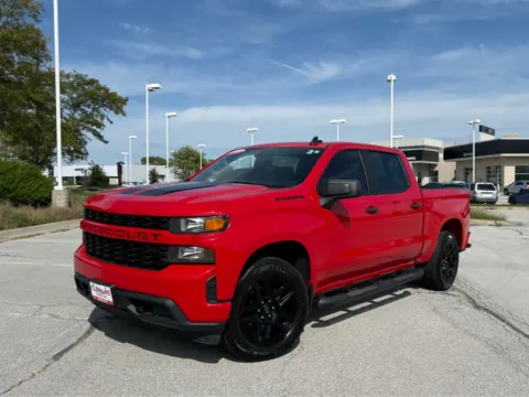 Red 2020 Chevrolet Silverado 1500 Custom for sale in Lincoln, NE