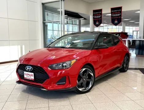 Red 2019 Hyundai Veloster Turbo Ultimate for sale in Lincoln, NE