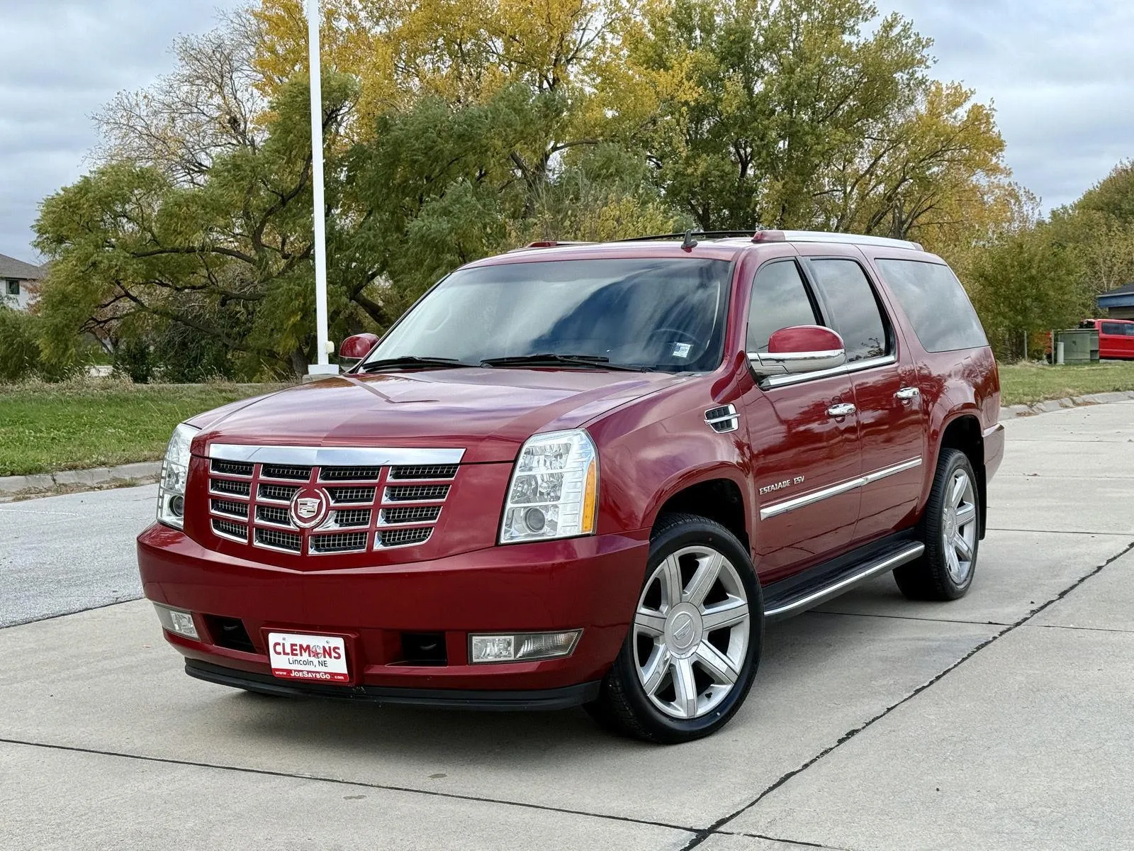Red 2012 Cadillac Escalade ESV Luxury for sale in Lincoln, NE