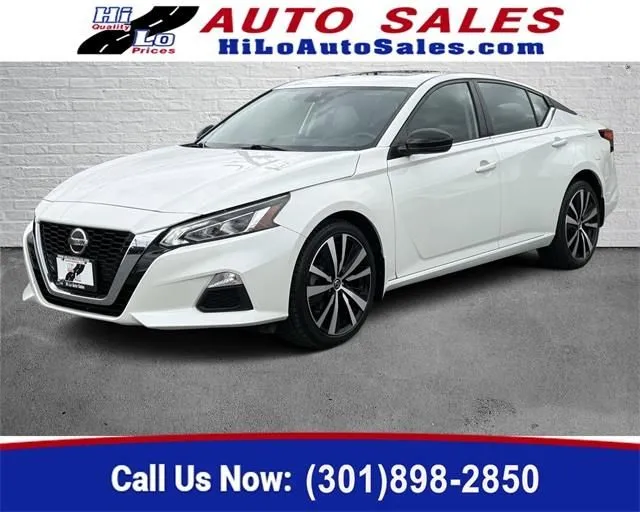 White 2020 Nissan Altima 2.5 SR for sale in Frederick, MD