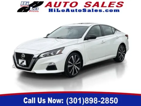 White 2020 Nissan Altima 2.5 SR for sale in Frederick, MD