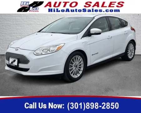 White 2017 Ford Focus Electric for sale in Frederick, MD
