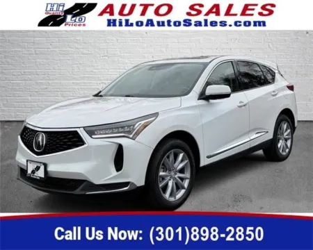 White 2023 Acura RDX for sale in Frederick, MD