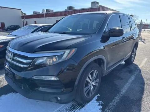 Red 2017 Honda Pilot EX-L for sale in Frederick, MD
