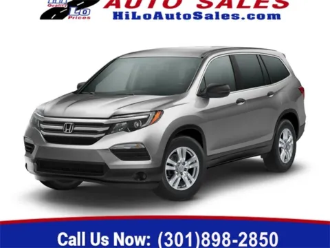 Silver 2017 Honda Pilot LX for sale in Frederick, MD