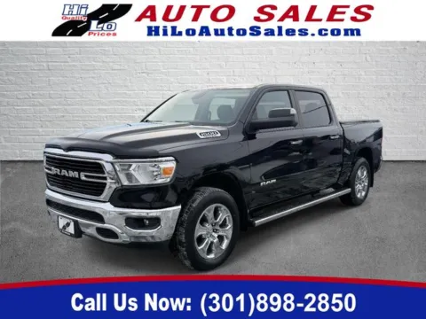 Black 2019 Ram 1500 Big Horn/Lone Star for sale in Frederick, MD