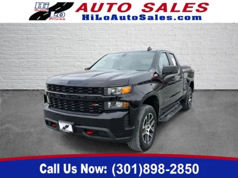 Black 2019 Chevrolet Silverado 1500 Custom Trail Boss for sale in Frederick, MD
