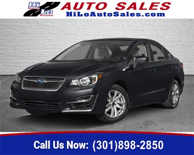 Gray 2016 Subaru Impreza 2.0i Premium for sale in Frederick, MD