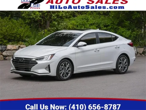 Black 2020 Hyundai Elantra SEL for sale in Frederick, MD