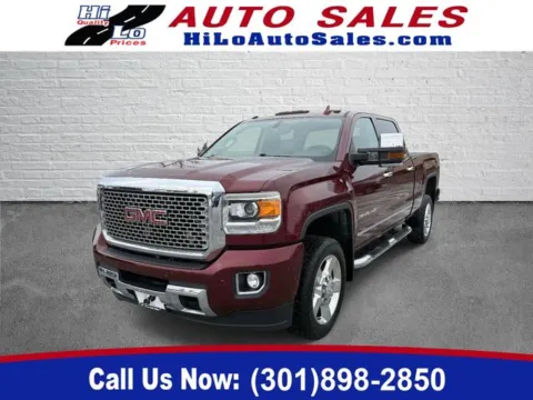 Red 2016 GMC Sierra 2500HD Denali for sale in Frederick, MD