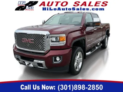 Red 2016 GMC Sierra 2500HD Denali for sale in Frederick, MD