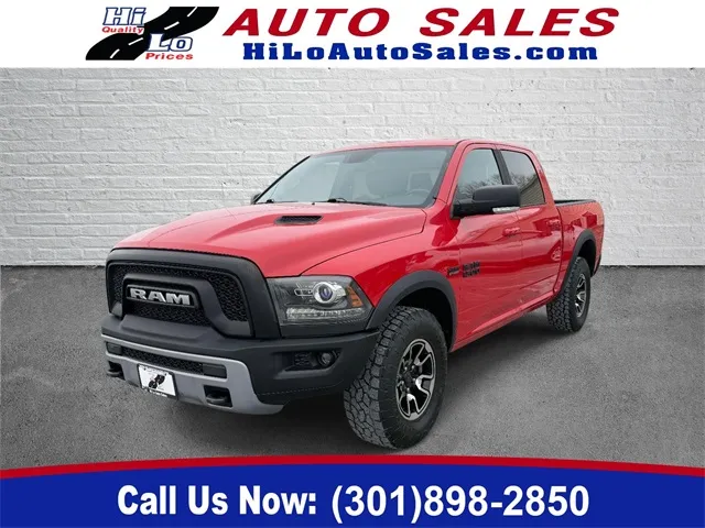 Red 2016 Ram 1500 Rebel for sale in Frederick, MD