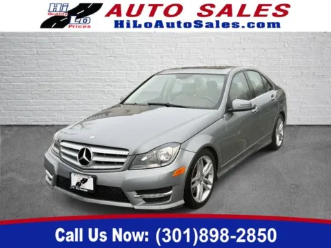 Black 2013 Mercedes-Benz C-Class C 300 for sale in Frederick, MD