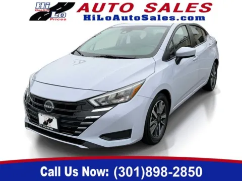 White 2025 Nissan Versa 1.6 SV for sale in Frederick, MD
