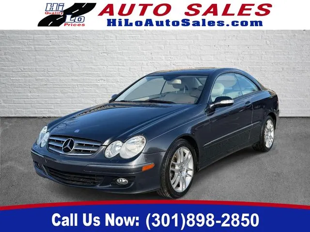 White 2009 Mercedes-Benz CLK 350 for sale in Frederick, MD