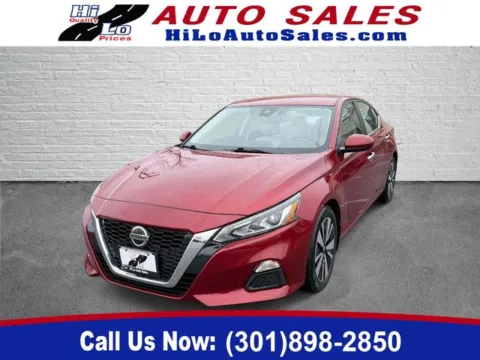 Red 2021 Nissan Altima 2.5 SV for sale in Frederick, MD