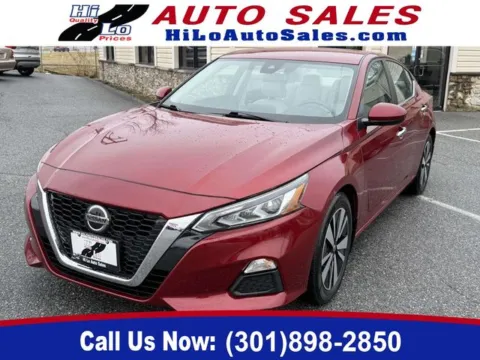 Red 2021 Nissan Altima 2.5 SV for sale in Frederick, MD