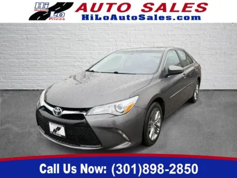 Silver 2016 Toyota Camry SE for sale in Frederick, MD