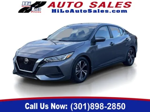 Gray 2020 Nissan Sentra SV for sale in Frederick, MD