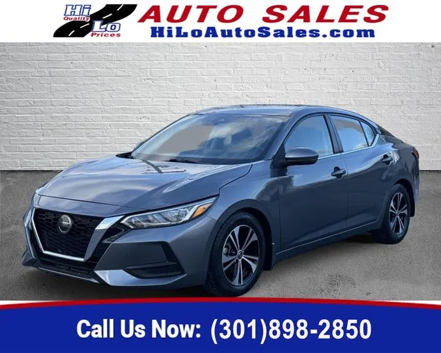 Gray 2020 Nissan Sentra SV for sale in Frederick, MD