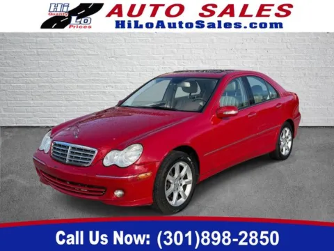 White 2007 Mercedes-Benz C-Class C 280 for sale in Frederick, MD